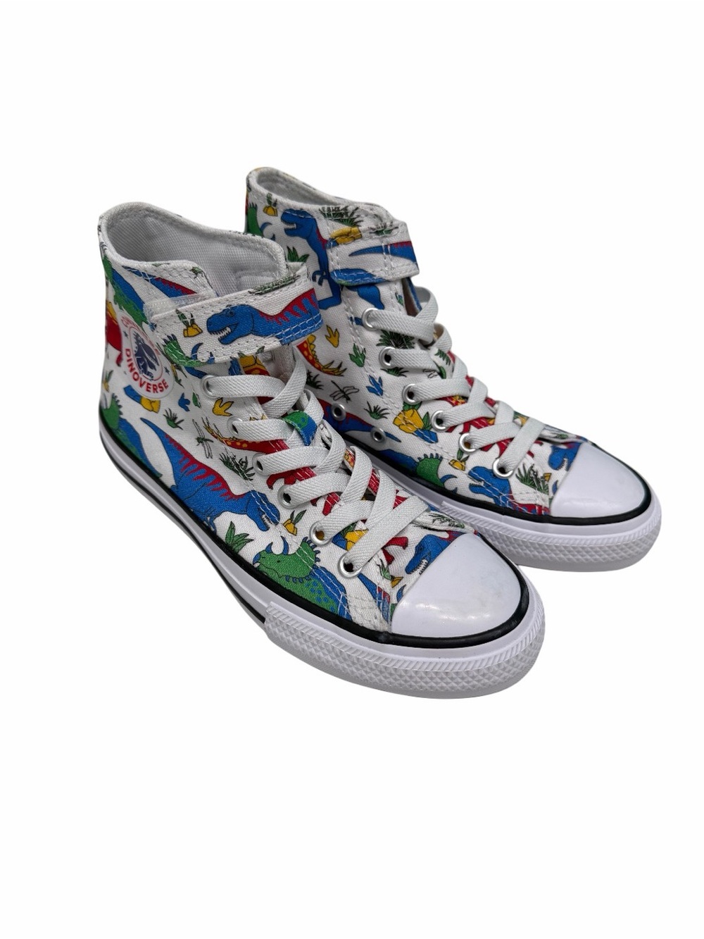 CONVERSE Chuck Taylor All Star YOUTH Dino Mid-Top SNEAKERS  Size 2  NWOB